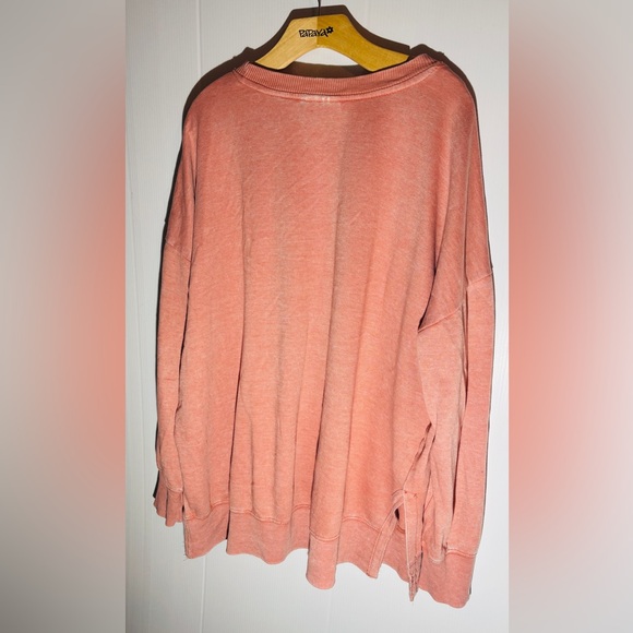 Bobbie Brooks Coral Plus Size Top - Picture 4 of 4